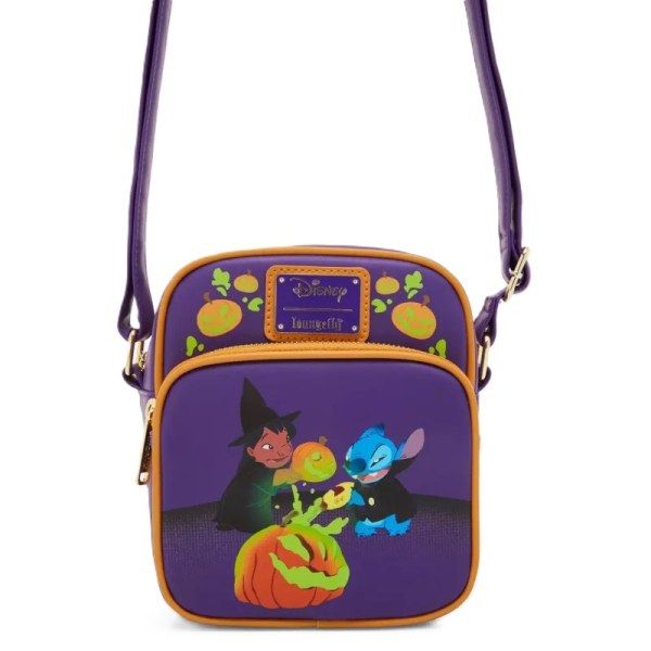 Sacoche Stitch Jack Lanterne Exclu - DISNEY LOUNGEFLY