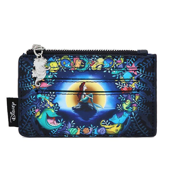 Porte Carte Ariel Sous l'océan Exclu - DISNEY LOUNGEFLY