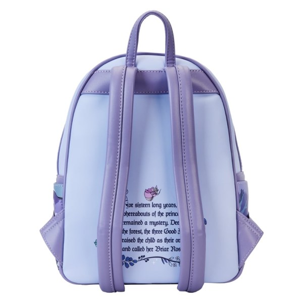 MINI SAC À DOS La Belle au bois dormant 65è anniversaire Scene Floral - DISNEY LOUNGEFLY