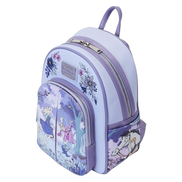 MINI SAC À DOS La Belle au bois dormant 65è anniversaire Scene Floral - DISNEY LOUNGEFLY