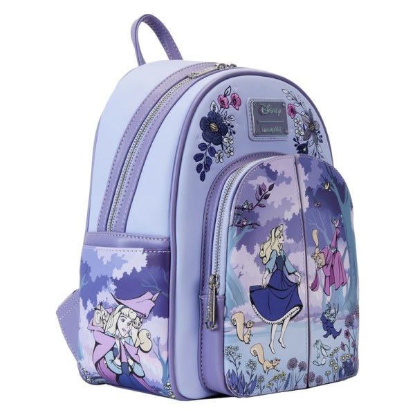 MINI SAC À DOS La Belle au bois dormant 65è anniversaire Scene Floral - DISNEY LOUNGEFLY