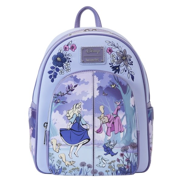 MINI SAC À DOS La Belle au bois dormant 65è anniversaire Scene Floral - DISNEY LOUNGEFLY