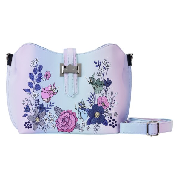 SAC À BANDOULIÈRE La Belle au bois dormant 65è anniversaire floral scene - DISNEY LOUNGEFLY