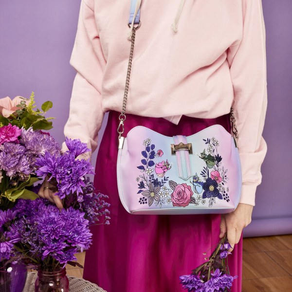 SAC À BANDOULIÈRE La Belle au bois dormant 65è anniversaire floral scene - DISNEY LOUNGEFLY
