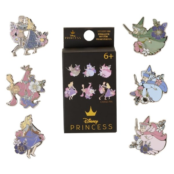 PIN'S MYSTERE La Belle au bois dormant 65è anniversaire - Disney