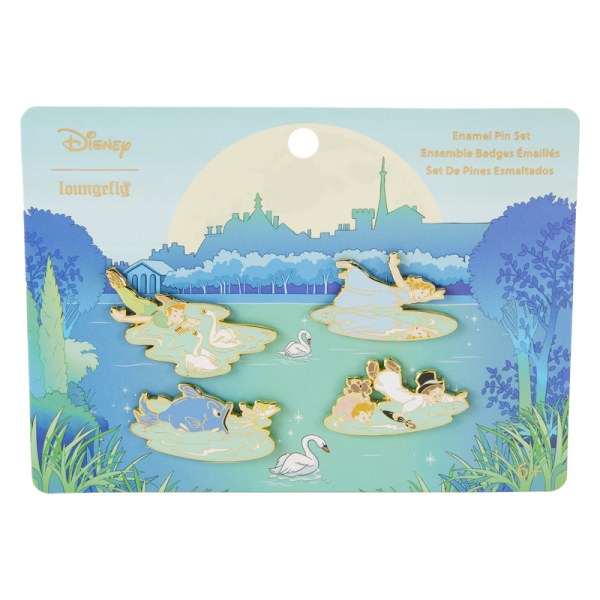 Set de 4 Pin's Peter Pan tu peux voler - Disney Loungefly