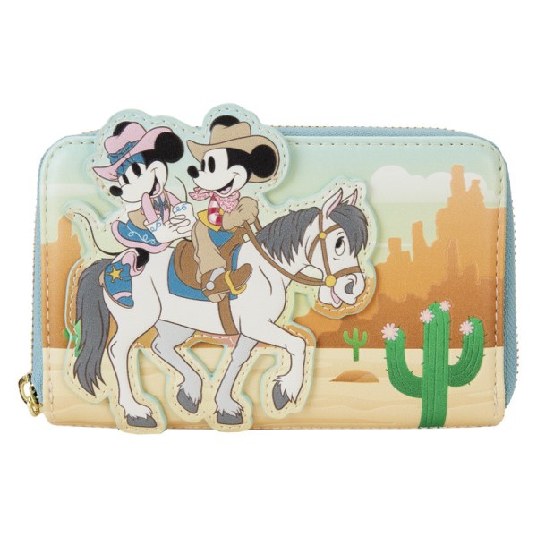 Portefeuille Mickey & Minnie Western - DISNEY LOUNGEFLY