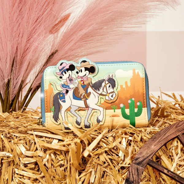 Portefeuille Mickey & Minnie Western - DISNEY LOUNGEFLY
