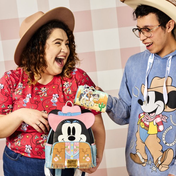 Portefeuille Mickey & Minnie Western - DISNEY LOUNGEFLY