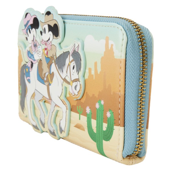 Portefeuille Mickey & Minnie Western - DISNEY LOUNGEFLY