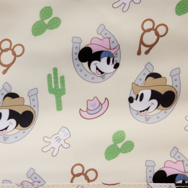 SAC À BANDOULIÈRE à franges Mickey et Minnie Western- DISNEY LOUNGEFLY