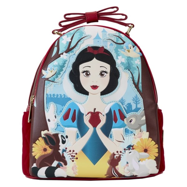 MINI SAC À DOS Blanche Neige en Velours matelassé - DISNEY LOUNGEFLY