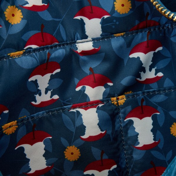 Tote Bag Blanche Neige en velours matelassé - DISNEY LOUNGEFLY