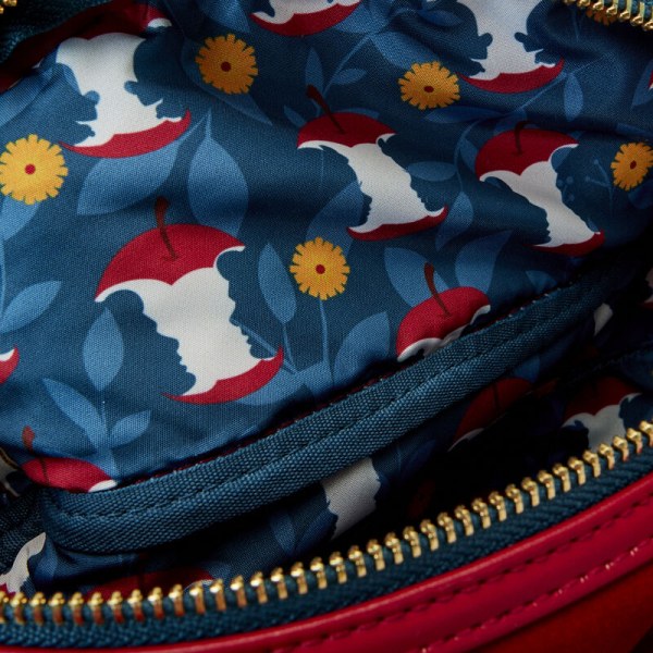 Sac banane Blanche Neige en velours matelassé - DISNEY LOUNGEFLY
