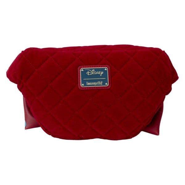 Sac banane Blanche Neige en velours matelassé - DISNEY LOUNGEFLY