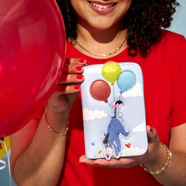 Portefeuille Winnie et ses amis flottent sur des ballons - DISNEY LOUNGEFLY
