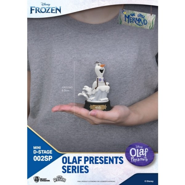 Olaf Raiponce et Olaf Ariel - DISNEY MINI D-STAGE
