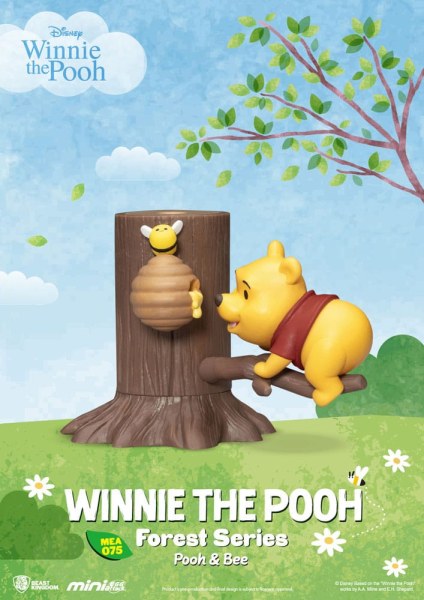 Lot de 6 Mini Figurine Winnie l'ourson série Forest - Disney Mini Egg Attack