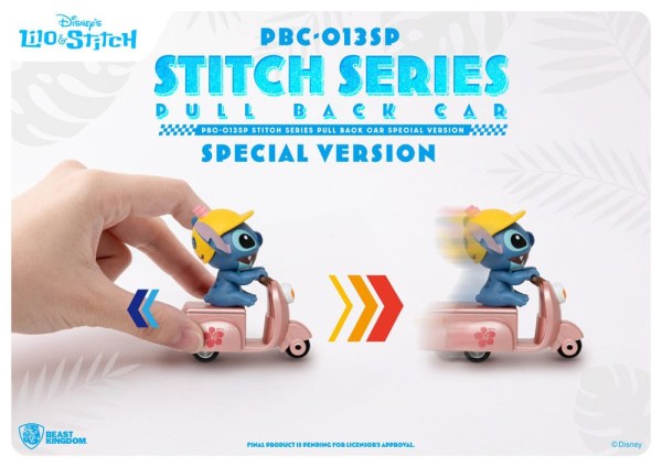 Pack de 6 figurines Stitch en voiture Edition Spéciale - Disney