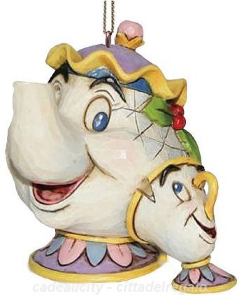 MADAME SAMOVAR ET ZIP (décor sapin)