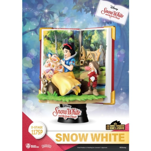 SET BLANCHE-NEIGE ET LA MÉCHANTE REINE BOOK SERIES - DISNEY D-STAGE