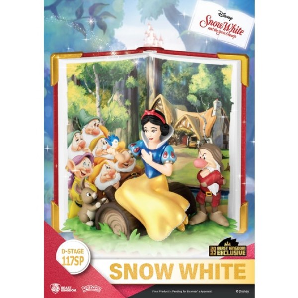 SET BLANCHE-NEIGE ET LA MÉCHANTE REINE BOOK SERIES - DISNEY D-STAGE