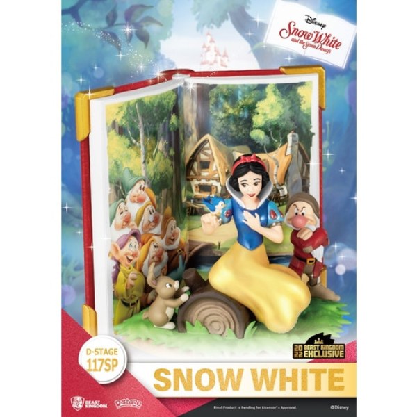 SET BLANCHE-NEIGE ET LA MÉCHANTE REINE BOOK SERIES - DISNEY D-STAGE