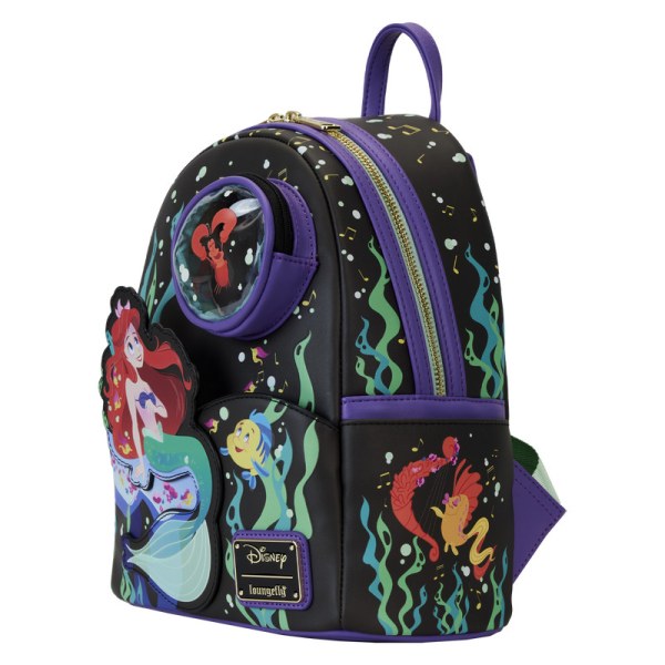 MINI SAC À DOS La Petite Sirène 35ème Anniversaire Life is the Bubbles - DISNEY LOUNGEFLY