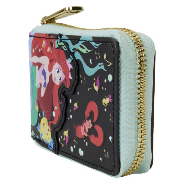 Portefeuille La Petite Sirène 35ème Anniversaire Life is the Bubbles - DISNEY LOUNGEFLY