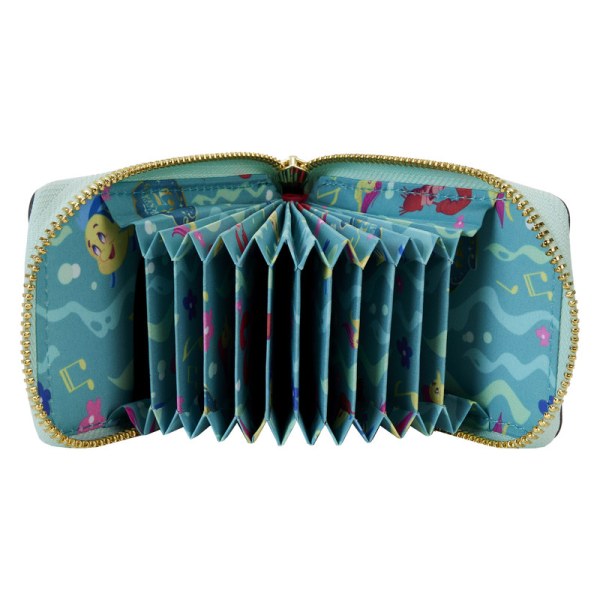 Portefeuille La Petite Sirène 35ème Anniversaire Life is the Bubbles - DISNEY LOUNGEFLY