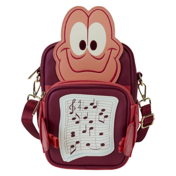 Sac Bandoulière avec porte-monnaie La Petite Sirène 35e anniversaire Sebastian Crossbuddies® Cosplay - DISNEY LOUNGEFLY