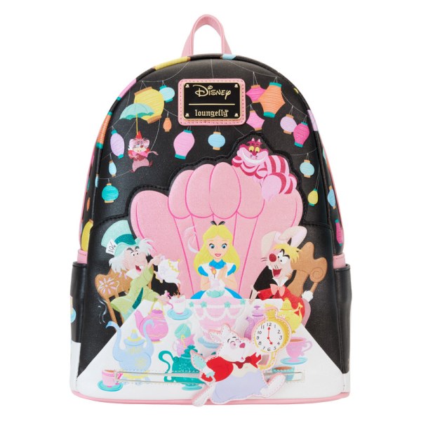 MINI SAC À DOS Alice au Pays des Merveilles Non-anniversaire - DISNEY LOUNGEFLY
