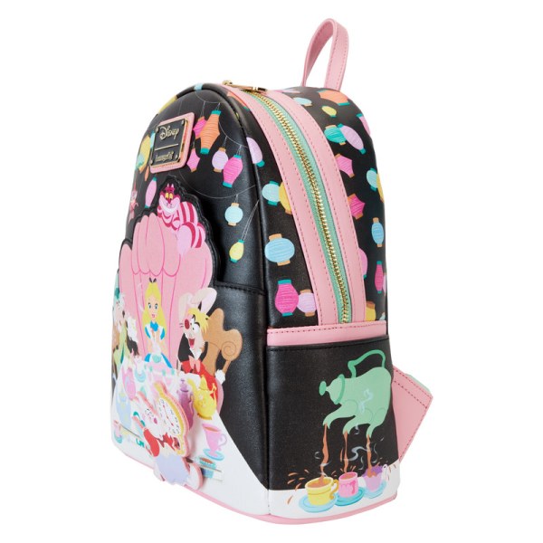 MINI SAC À DOS Alice au Pays des Merveilles Non-anniversaire - DISNEY LOUNGEFLY