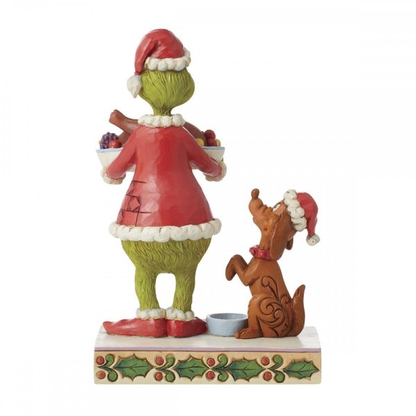 GRINCH AVEC DÎNER DE NOËL - JIM SHORE GRINCH