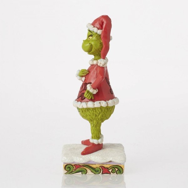JOYEUX GRINCH PERSONALITY POSE - JIM SHORE GRINCH