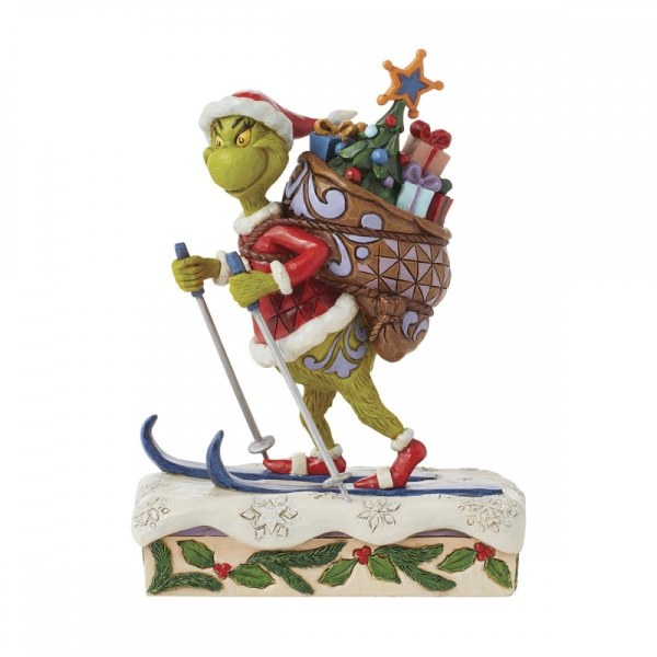SKI GRINCH - JIM SHORE GRINCH
