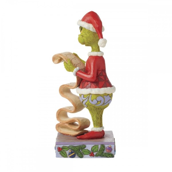 GRINCH VILAIN / GENTIL LISTE - JIM SHORE GRINCH