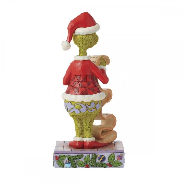 GRINCH VILAIN / GENTIL LISTE - JIM SHORE GRINCH
