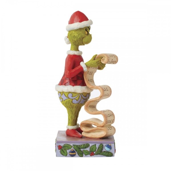 GRINCH VILAIN / GENTIL LISTE - JIM SHORE GRINCH