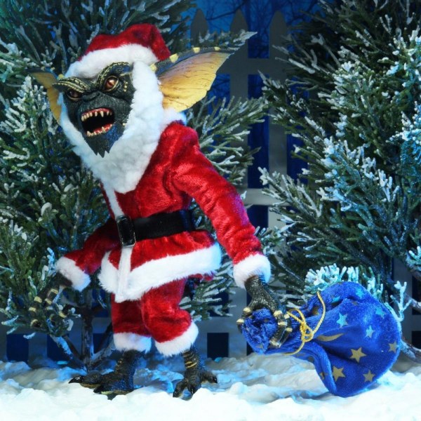 GREMLINS - FIGURINE ARTICULÉE - PÈRE NOËL ET GIZMO