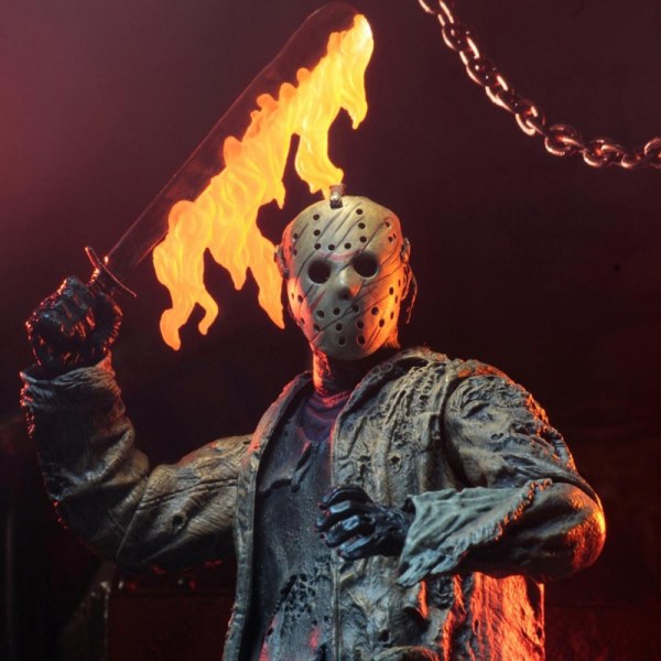FREDDY CONTRE JASON - FIGURINE ARTICULÉE - JASON ULTIMATE