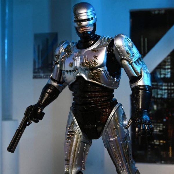 ROBOCOP ENDOMMAGÉ – FIGURINE ARTICULÉE – BATAILLE ULTIME