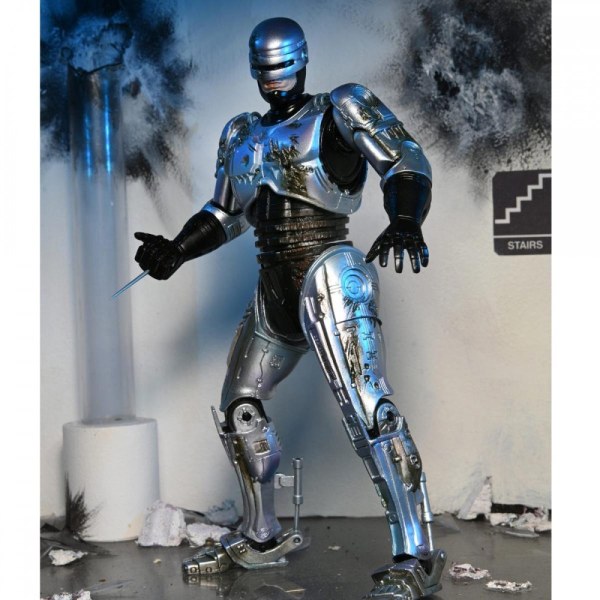 ROBOCOP ENDOMMAGÉ – FIGURINE ARTICULÉE – BATAILLE ULTIME