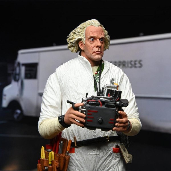 RETOUR VERS LE FUTUR – FIGURINE ARTICULÉE – ULTIMATE DOC BROWN