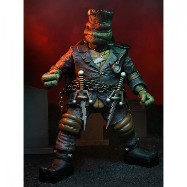 TORTUES NINJA - FIGURINE ARTICULÉE – RAPHAEL FRANKENSTEIN ULTIME