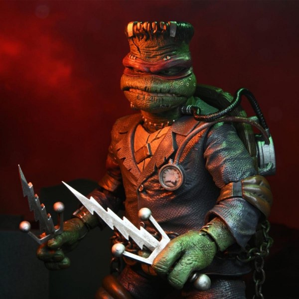 TORTUES NINJA - FIGURINE ARTICULÉE – RAPHAEL FRANKENSTEIN ULTIME