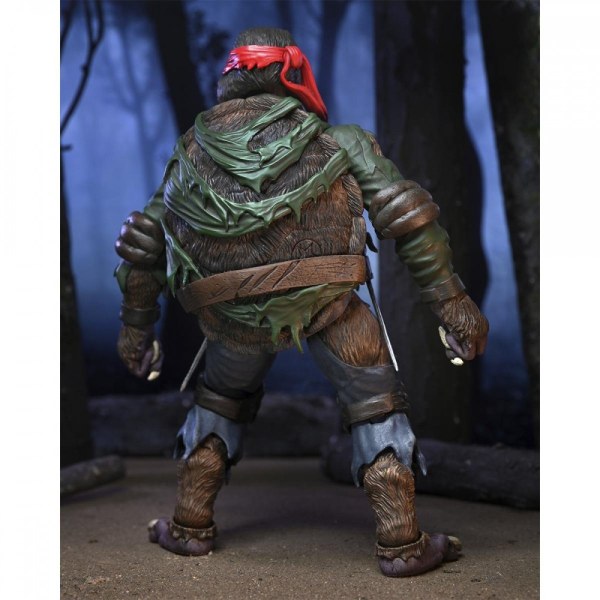 UNIVERSAL MONSTERS X TORTUES NINJA - FIGURINE ARTICULÉE – ULTIMATE RAPHAEL WOLFMAN