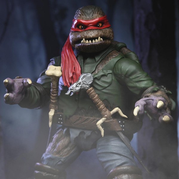 UNIVERSAL MONSTERS X TORTUES NINJA - FIGURINE ARTICULÉE – ULTIMATE RAPHAEL WOLFMAN