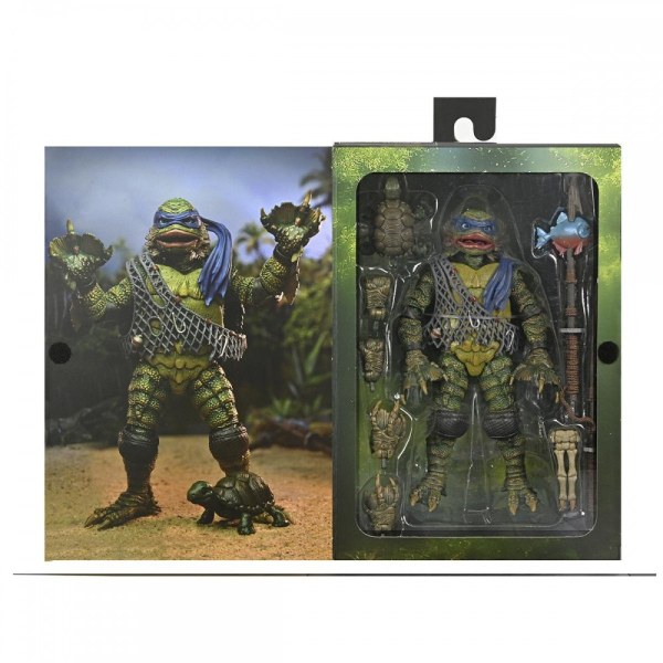 UNIVERSAL MONSTERS X TORTUES NINJA - FIGURINE ARTICULÉE – LEONARDO LA CRÉATURE