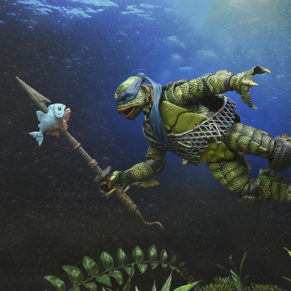 UNIVERSAL MONSTERS X TORTUES NINJA - FIGURINE ARTICULÉE – LEONARDO LA CRÉATURE